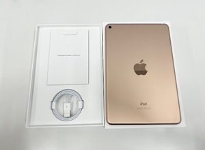 5476★【美品】iPad mini　第５世代　A2133　MUQY2J/A　DMPD94TLLM95　64GB　ゴールド　Wi-Fiモデル　7.9インチ　動作確認済　タブレット