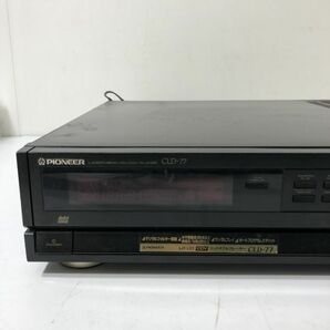 PIONEER パイオニア CD LD プレーヤー CLD-77 リモコン付き 通電確認済み AAL0313大3704/0418の画像2