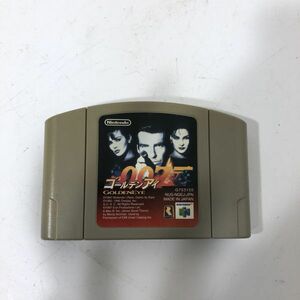 【送料無料】NINTENDO 64 任天堂 ゲームソフト カセット ゴールデンアイ NUS-006 ジャンク品 AAL0313小4940/0418