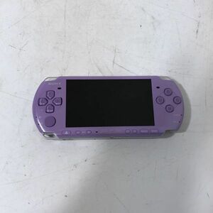 送料無料/動作確認済み SONY ソニー PSP 本体 PSP-3000 バージョン6.60 紫 パープル AAL0403小5196/0425