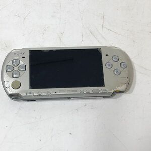 【送料無料】SONY PSP プレイステーションポータブル シルバー PSP-3000 本体 ver6.60 難あり AAL0315小5180/0425