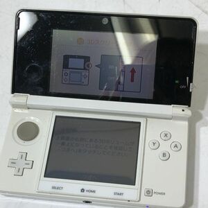 動作良好/初期化済 Nintendoニンテンドー3DS 本体 CTR-001 白 本体 送料無料 AAL0315小5179/0425