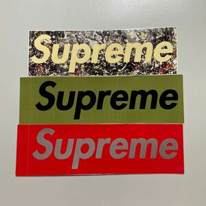 supreme ステッカー 初期