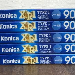 N279【未開封品】Konica コニカ株式会社 XR1 90 5本セット オーディオカセットテープ ノーマルポジションの画像3