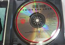 【George Benson ジョージ・ベンソン「Twice The Love」・日本盤CD：25P2-2152・Reissue/88年盤・再生確認済・自宅保管品】_画像4