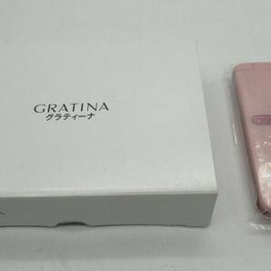 新品・未使用 au KYF39 GRATINA グラティーナ 桜色 判定○ 京セラ KYF39SPA 箱・説明書付き★h0401077の画像1