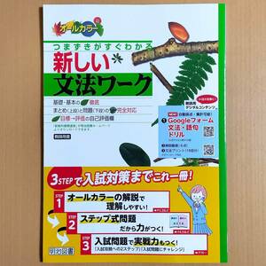 2024年度版「新しい文法ワーク 解答・解説付き【教師用】」明治図書 つまずきがすぐわかる 国文法 ワーク 国語/