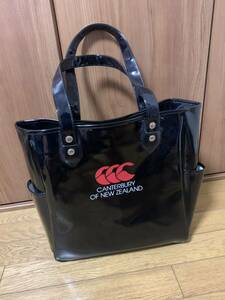 1000円スタート美品ヴィンテージCanterburyカンタベリーエナメルトートバックブラックスポーツラグビー花園ミズノナイキアンダーアーマー