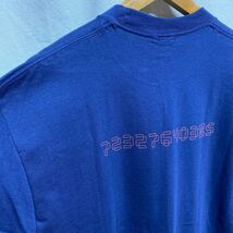 未使用　下げ札付き　アメリカ製　GENERIC COSTUME プリントTシャツ　90s 00s 半袖Tシャツ　ネイビー　ジェネリックコスチューム_画像7