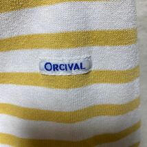 フランス製　ORCIVAL ボーダー　ボートネックTシャツ　バスクシャツ 長袖Tシャツ オーチバル　オーシバル　ボーダーTシャツ　_画像5