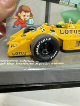 （1）ミニチャンプス 1/43 LOTUS ロータス HONDA ホンダ アイルトン・セナ 99T 1987 ミニカー 車 おもちゃ アンティーク コレクション_画像8