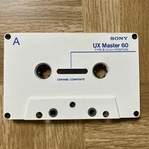 【使用済、消去済】ソニー SONY UX Master 60分TYPEⅡ CrO2 ハイポジカセットテープ1本_画像6