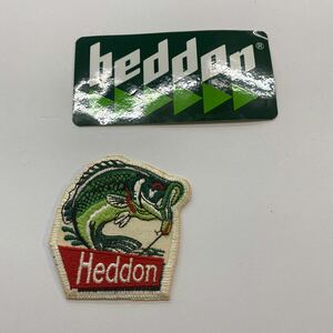 heddon・ヘドンワッペン＆ステッカー中古品！セット！