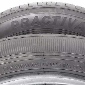 175-65R14 9分山 イエローハット プラクティバ 2021年製 中古タイヤ【2本セット】送料無料(AM14-6818）の画像5