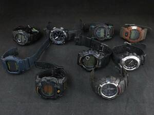 1円～　CASIO カシオ G-SHOCK Gショック　まとめて　9点　腕時計　*0401-76