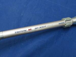 1円～　SHIMANO/シマノ TRITON XL 30-300T 釣竿 ロッド インナーガイド アウトドア フィッシング用品 釣り具