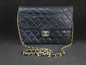 CHANEL シャネル マトラッセ ココマーク プッシュロック チェーンショルダーバッグ