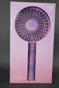  beautiful goods franc franc {Francfranc}fre handy fan ( marble ) USB rechargeable mobile electric fan 