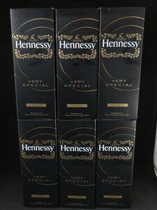 1円～　未開栓　Hennessy ヘネシー VERY SPECIAL ベリー スペシャル　700ｍｌ 　6本セット