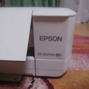 【現状ジャンク品】EPSONエプソン複合機EP-807AW Wi-Fi 有線無線LAN 通電のみ確認 その他未確認の画像3