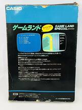 〇館L53 CASIO カシオ MSX ゲームランド スペシャル サンプルゲームテープ付き GAME LAND SPECIAL GPM-501S 箱・取説付き_画像2