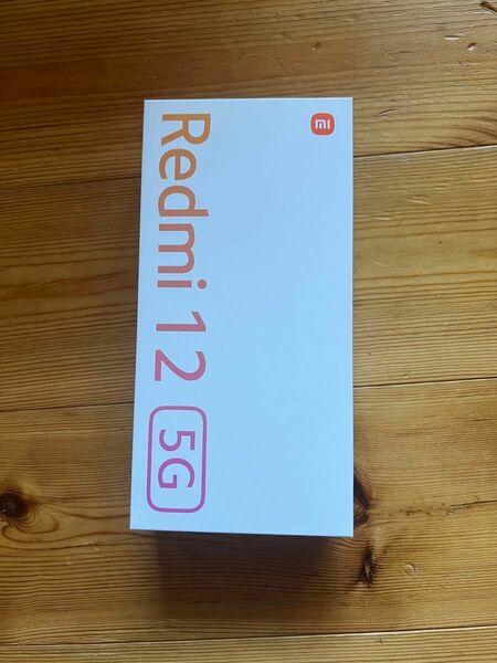 【新品未使用】Redmi 12 5G XIG03 スカイブルー [Sky Blue] Xiaomi 4G+128GB SIMフリー