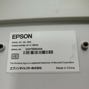 EPSON PS/２キーボード KB-0626の画像6