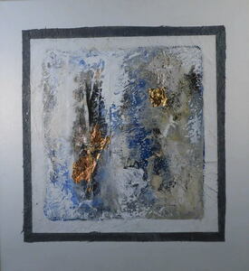 Art hand Auction 1 yen ~ Shun Inagaki ★★, peinture, peinture à l'huile, peinture abstraite