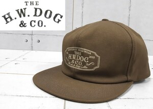 THE H.W.DOG&CO TRUCKER CAP エイチダブリュードッグ キャップ 帽子 紙タグ付 トラッカー D-00004