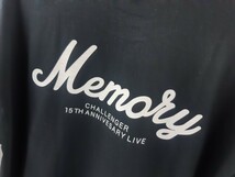 XL CHALLENGER 15TH ANNIVERSARY LIVE MEMORY Tシャツ 黒 KODE TALKERS チャレンジャー コードトーカーズ _画像4