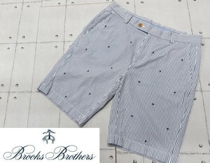 BROOKS BROTHERS BERMUDA SHORT ブルックスブラザーズ シアサッカー ストライプ ショーツ ショートパンツ パンツ バルミューダ