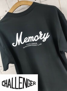 XL CHALLENGER 15TH ANNIVERSARY LIVE MEMORY Tシャツ 黒 KODE TALKERS チャレンジャー コードトーカーズ 