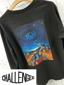 L 21AW CHALLENGER INCEPTION L/S Tシャツ 長袖 カットソー チャレンジャー インセプション ロングTシャツ ロンT オーバルロゴ