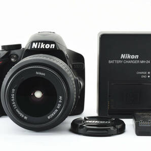 ☆良品【NIKON】D3200 + AF-S 18-55mm F3.5-5.6 G VR レンズセット ニコン 管理番号 : 32693270の画像1