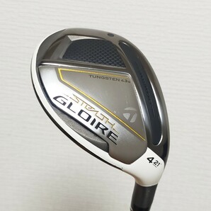 【美品】STEALTH GLOIRE U4 21° SRフレックス テーラーメイド ユーティリティ TaylorMade ステルスグローレ SPEEDER NX for TM カバーなしの画像1