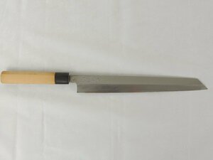 義門 和包丁 中古品 現状販売 / 切付 剣型 包丁/全長 約44cm 刃渡り 約29cm