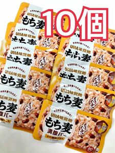 UHA味覚糖 もち麦満足バー 10袋入 16雑穀プラス ほんのり塩味