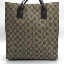 【高級】グッチ GUCCI トートバッグ GGスプリーム ベージュ ビジネスバッグ メンズ レディース _画像3