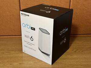 NETGEAR orbi PRO WiFi6 AX68000 トライバンド WiFiルーター ネットギア SXR80 (ルーター単体モデル) ネットギア オービィ