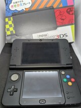 Nintendo New 3DS 外箱付属品あり(液晶焼けあり)_画像1