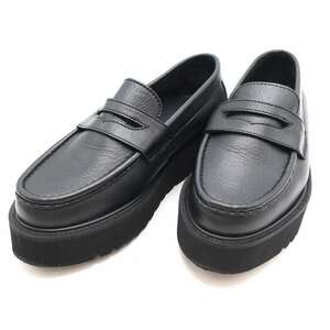 CAMINANDO カナミンド 23SS PLATFORM LOAFERS プラットフォームローファー ブラック 8 2312W IT4NBHE3W4M2