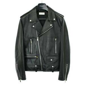 SAINT LAURENT PARIS サンローラン パリ L01 クラシックモーターサイクル ダブルレザーライダースジャケット 484284 Y5YA2 IT9EAPUY96YI