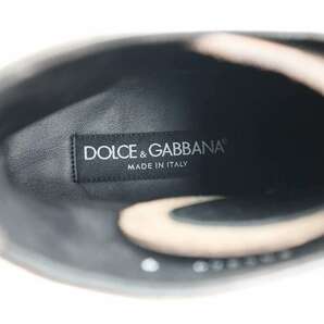 DOLCE&GABBANA ドルチェ＆ガッバーナ ヴィンテージ加工レースアップアンクルブーツ CA5849 ブラウン 9 ITTL9YC8KOSMの画像5