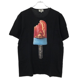 Vivienne Westwood MAN ヴィヴィアンウエストウッド マン 17SS アイスバープリントTシャツ ブラック 48 ITCD0W2POJ7G