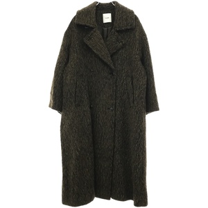 CLANE クラネ 21AW MIX SHAGGY LADY COAT ミックスシャギーコート 11101-0072 イエロー系 2 ITXHC8I2GF2G