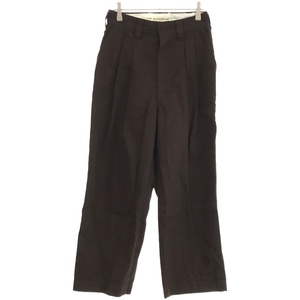 THE SHINZONE ザ シンゾーン TOMBOY PANTS トムボーイパンツ ブラウン 34 20AMSPA64 ITIJGOCODQF0