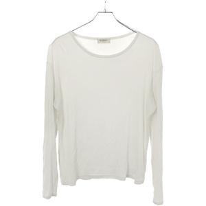 SECOND LAYER セカンドレイヤー Dias Cortes L/S Ribbed Tee ロングスリーブカットソー ホワイト L ITWHBPQRJ9YI