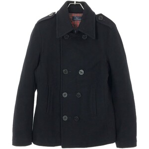 FRED PERRY Fred Perry wool melt n pea coat dark navy series O ITB8RLBP2PO0