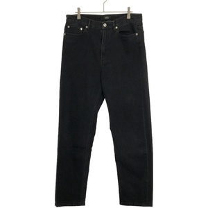 A.P.C アーペーセー JEAN MARTIN ウォッシュ加工デニムパンツ ブラック 30 24226-1-67681 ITEB5V7I1MXE