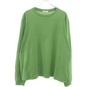 THE ROW ザ ロウ Ciles Top コットンロングスリーブカットソー 5756 K421 グリーン XL ITO741HIXGWG